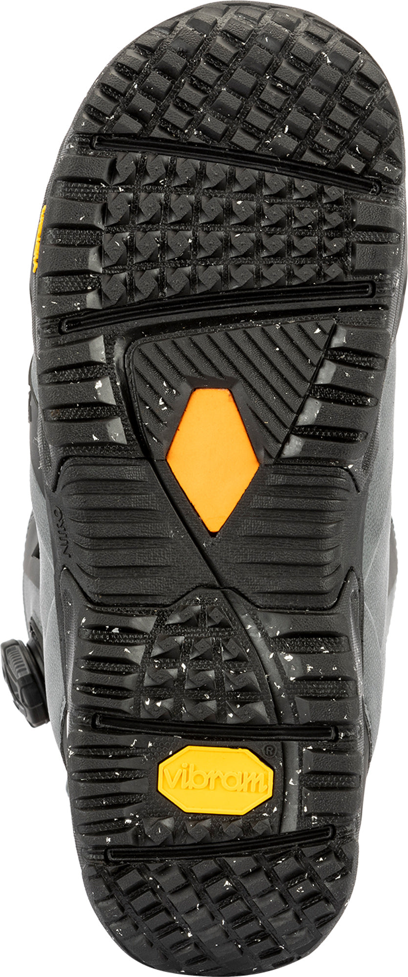 Nitro Select Boa snowboard boot for winter snowboarding, featuring a durable sole and supportive fit, designed for 2027 snowboard gear.