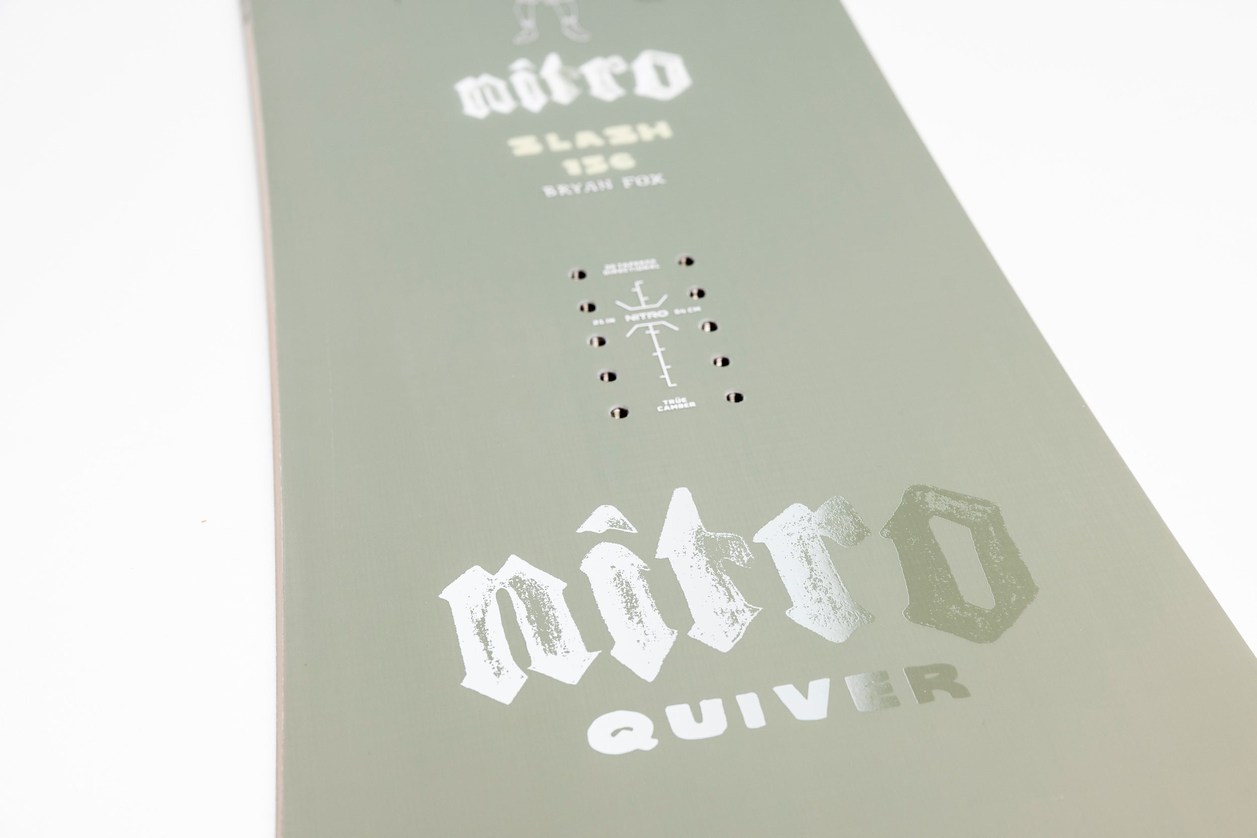 Nitro Slash Quiver Series Snowboard 2027 with colorful top sheet design, ready for winter snowboarding adventures.