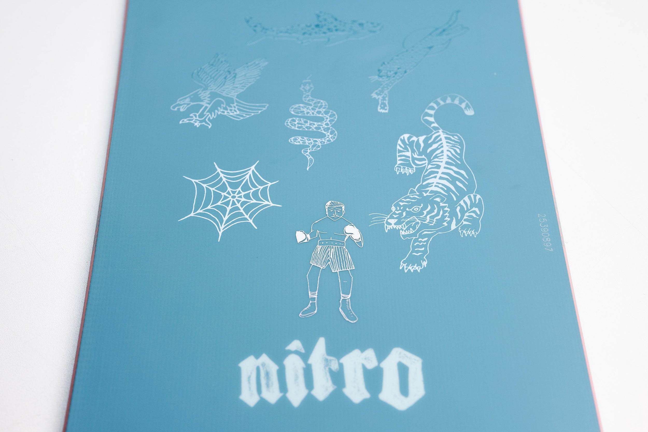 Nitro Slash Quiver Series snowboard 2027 with colorful topsheet design, ready for snowboarding adventures