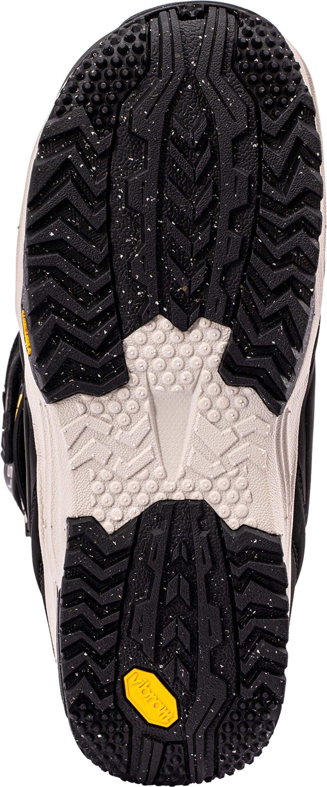 Nitro Team Pro Kleveland TLS snowboard boots for 2027, featuring durable construction and secure lacing system, shown from sole angle.