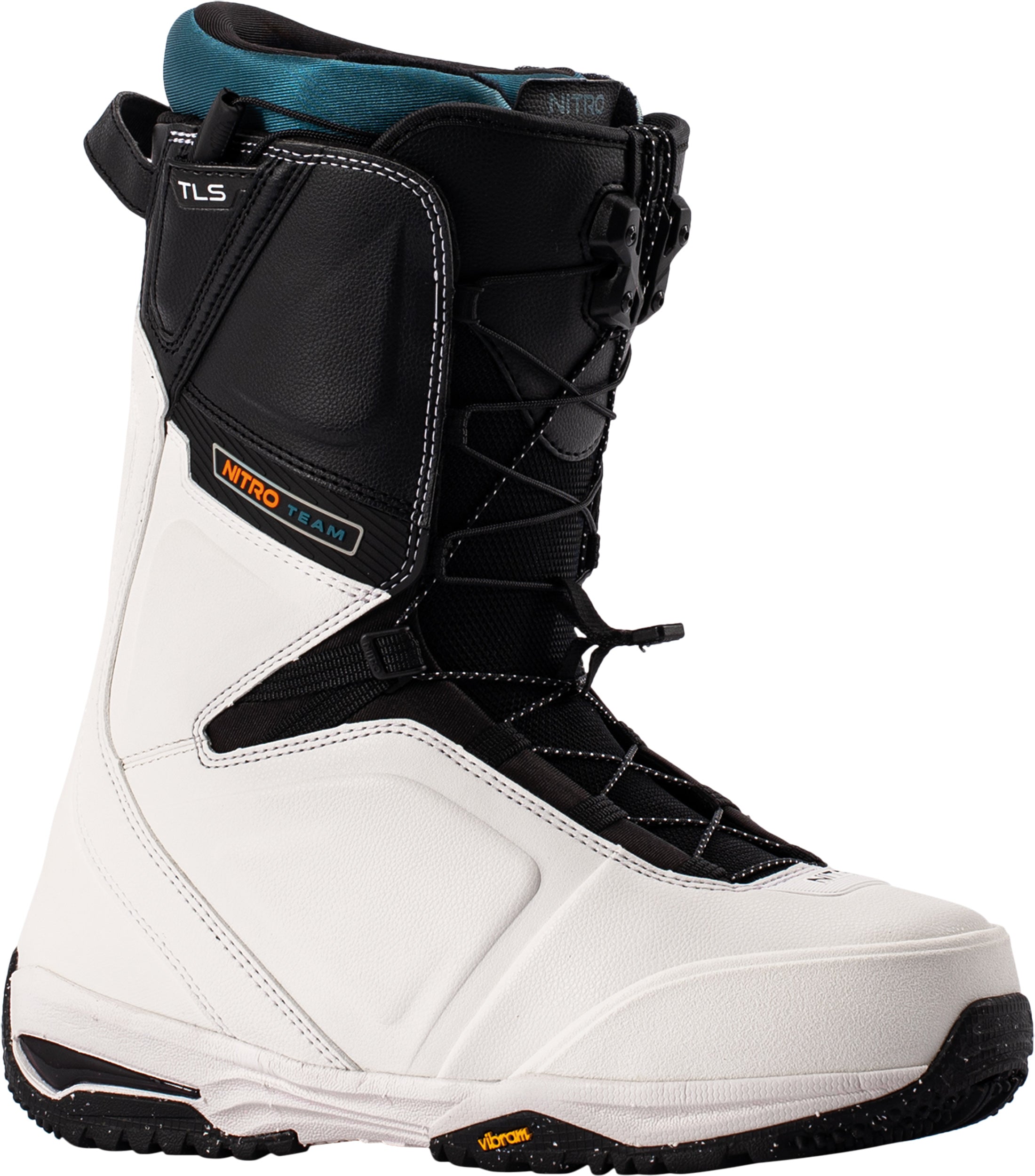 boots snowboard nitro VENTURE BOA Men's On system that eliminates strap Nitro Team TLS Snowboard Boots