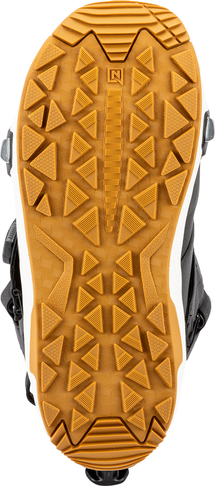 Black Nitro Venture Step On TLS snowboard boots for 2027 with durable sole and secure fit, designed for winter snowboarding.