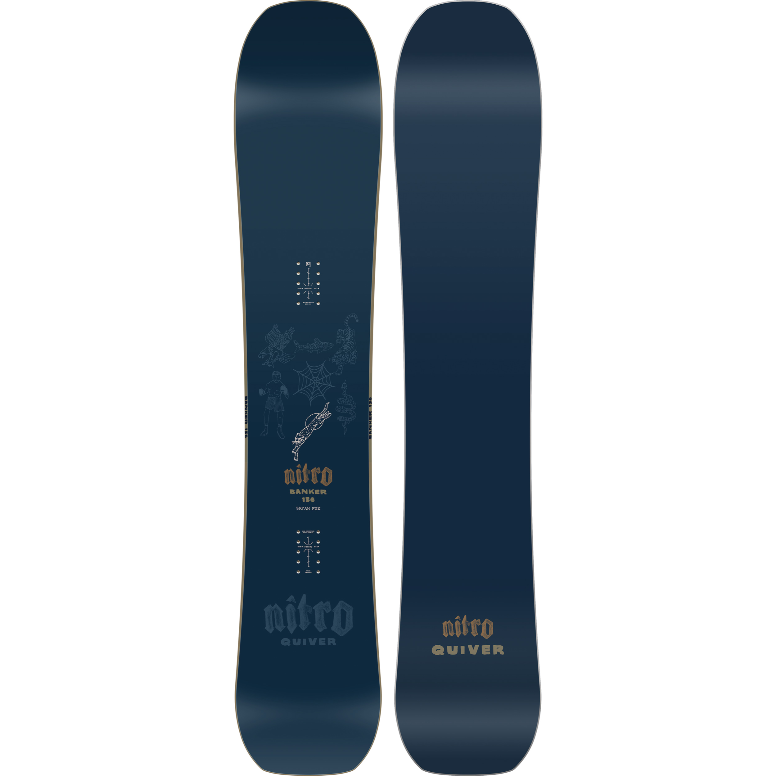 Nitro Banker Quiver Series Snowboard 2027 - M I L O S P O R T