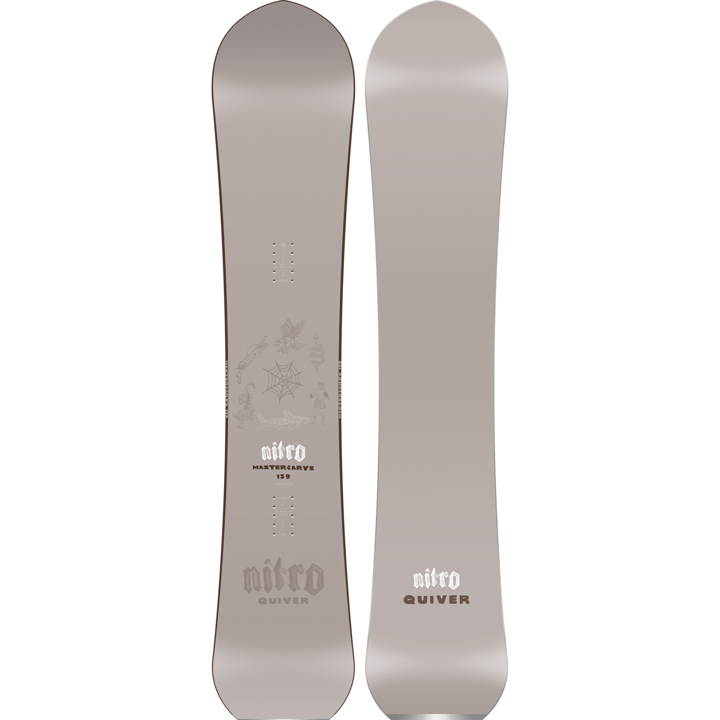 Nitro Mastercarve Quiver Series Snowboard 2027 - M I L O S P O R T