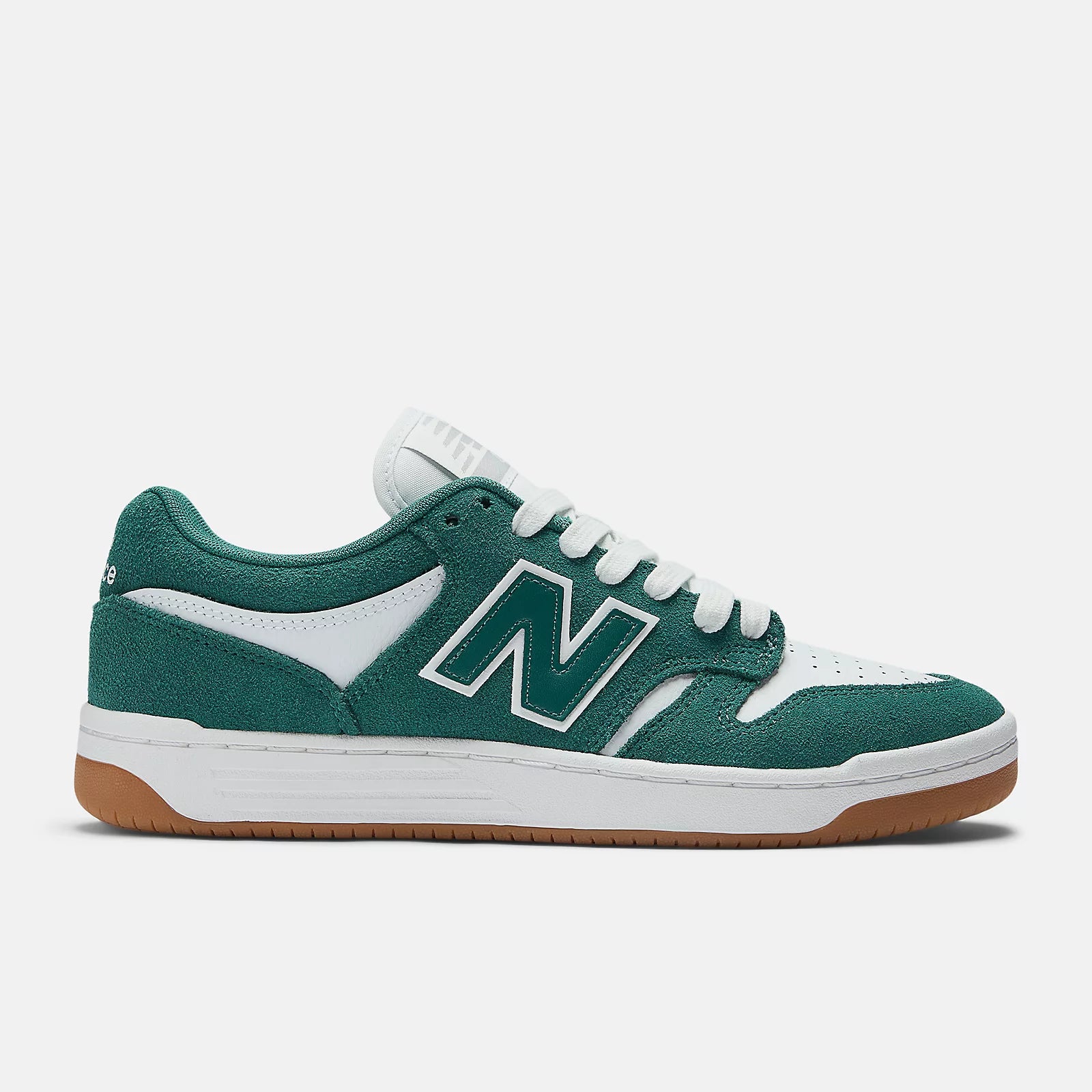 New Balance Numeric 480 in Vintage Teal and White