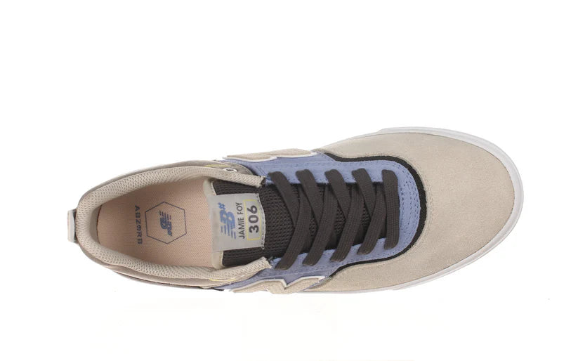 New Balance Numeric 306 Foy Skate Shoe in Blue and Beige