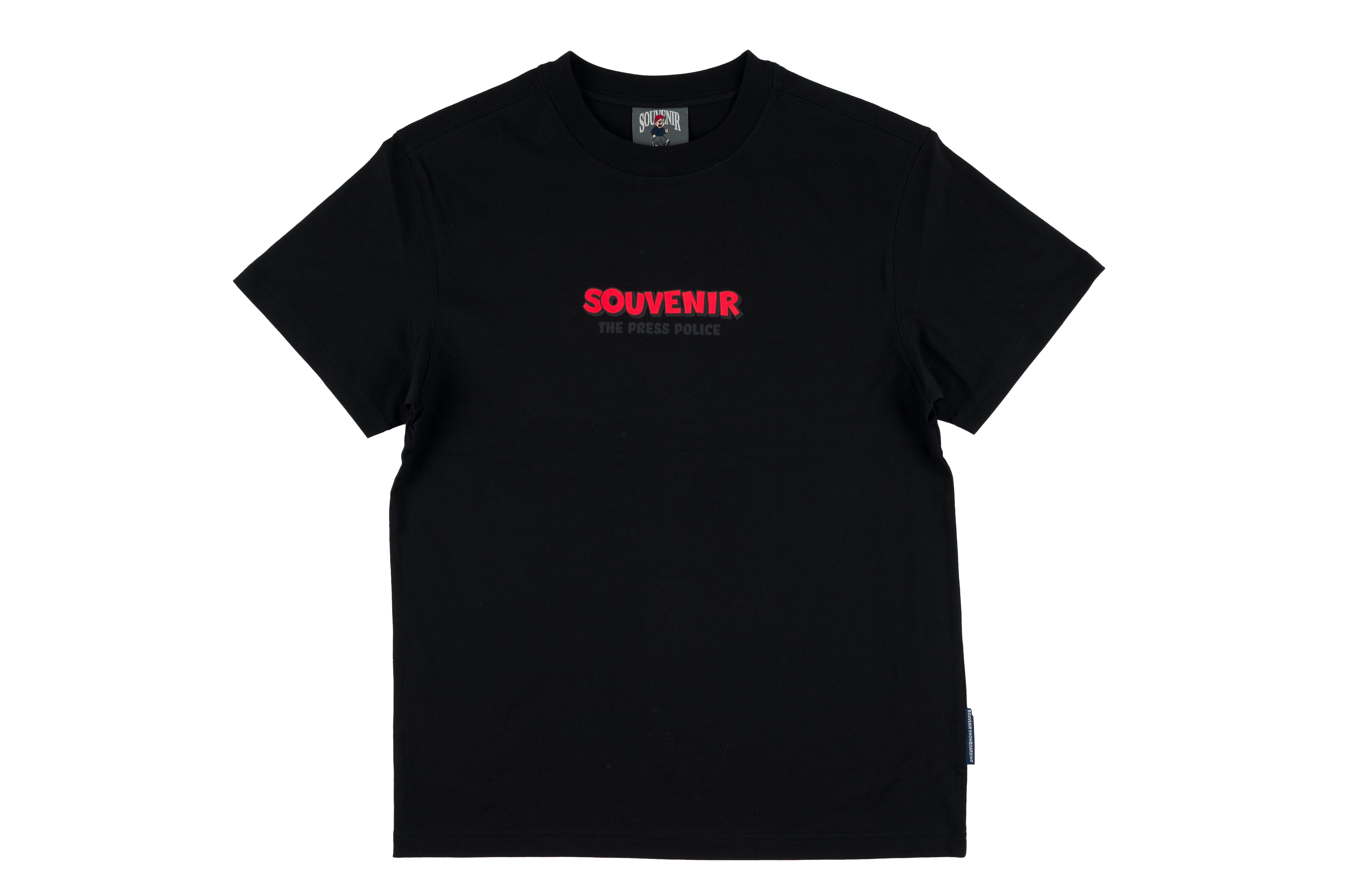 Souvenir Press Police Tee 2027, unisex casual shirt featuring police-themed design, available for men and women.