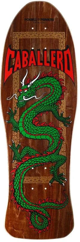 Powell Peralta Cab Chinese Dragon Skate Deck in Brown 10" - M I L O S P O R T