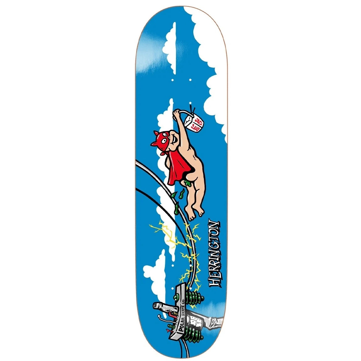Polar Skate Co Aaron Herrington Take Away Skateboard Deck