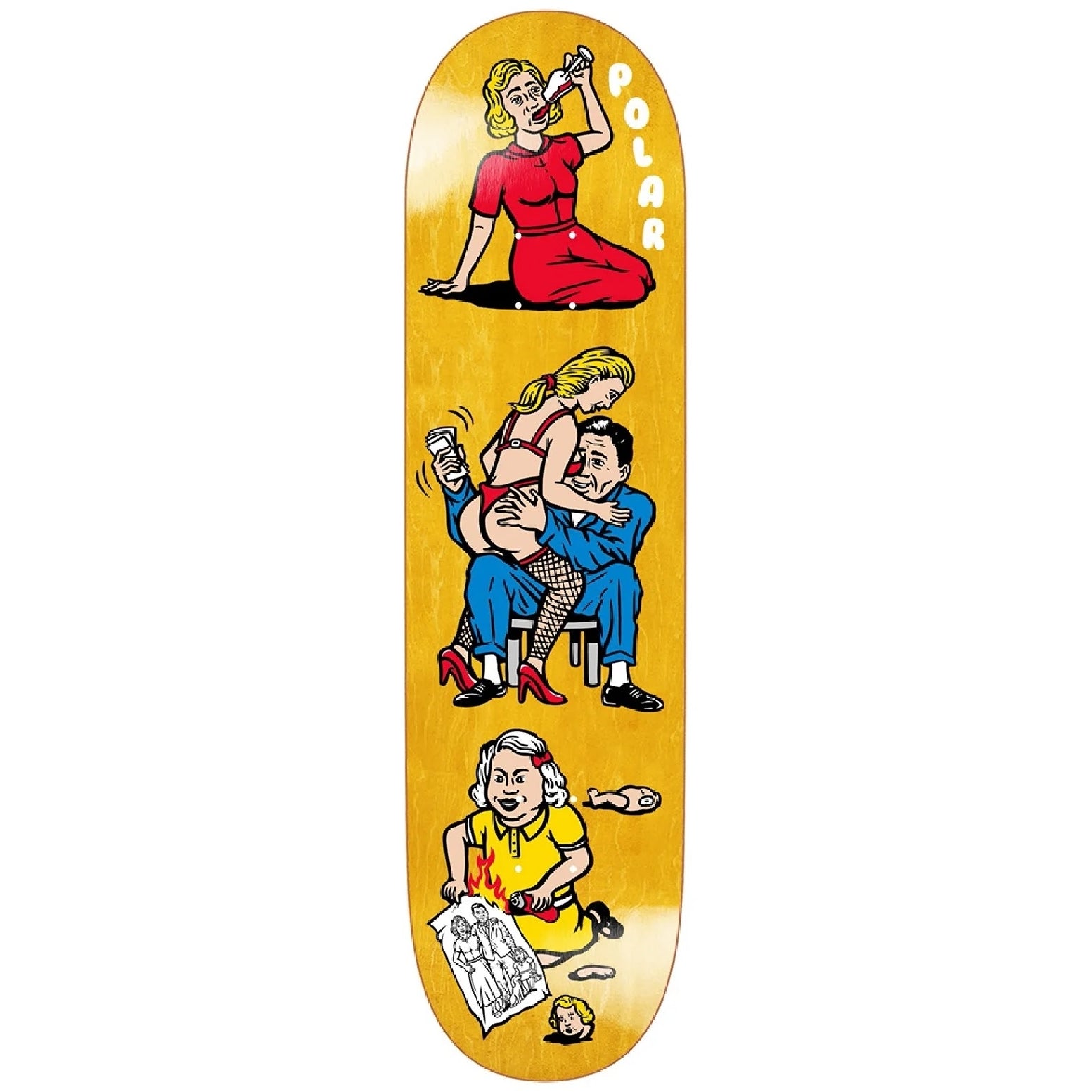 Polar Skate Co Team Model Family Affair Skateboard Deck