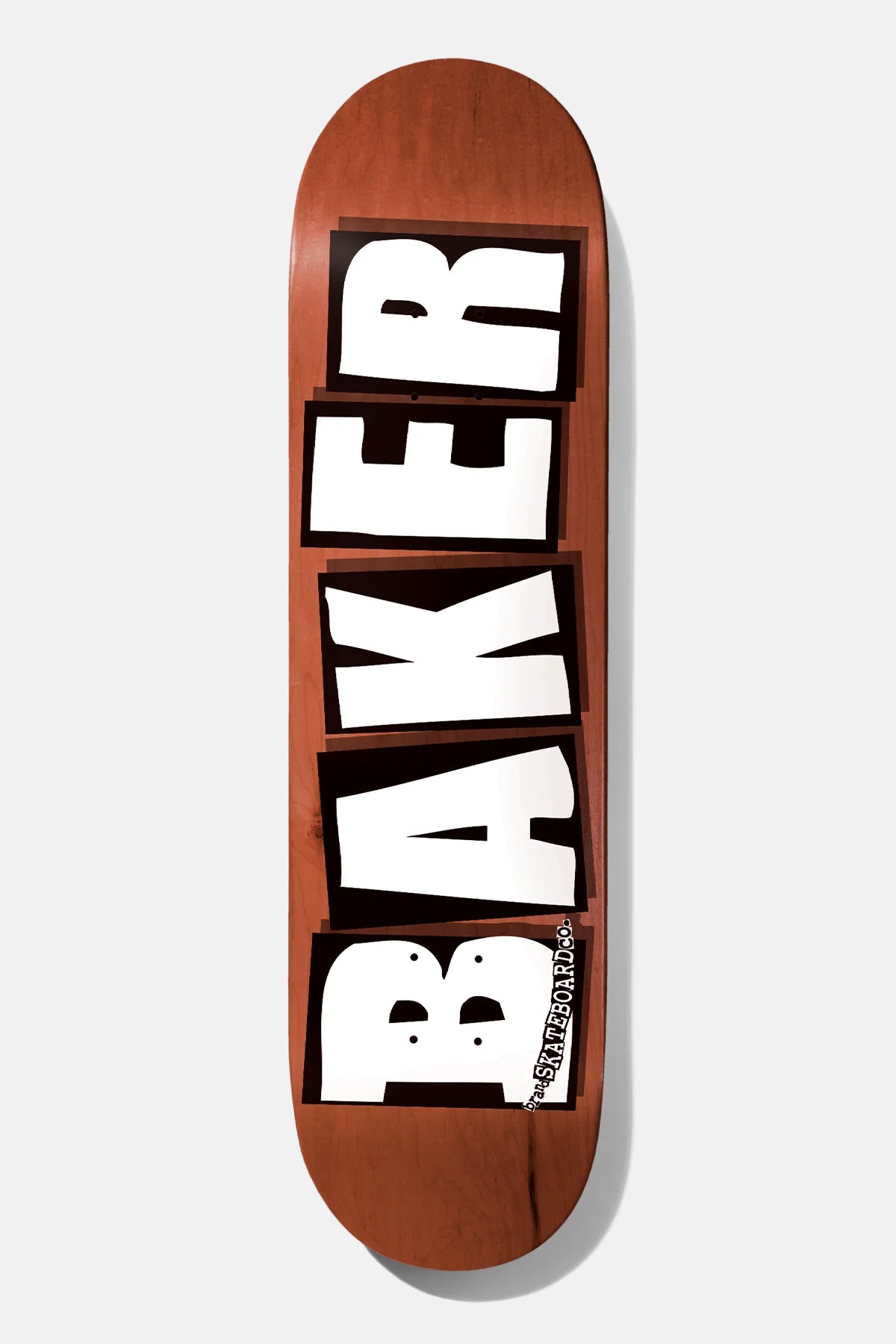 Baker Brand Logo Veneers B2 Skateboard Deck - M I L O S P O R T