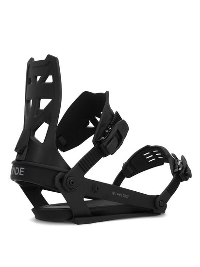 Ride A-8 Snowboard Binding in Black 2024