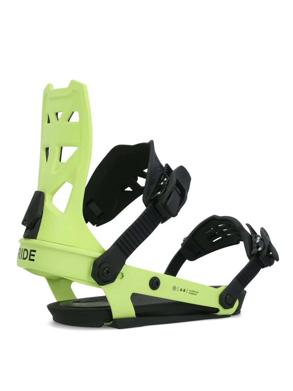 Ride A-8 Snowboard Binding in Lime 2024 - M I L O S P O R T