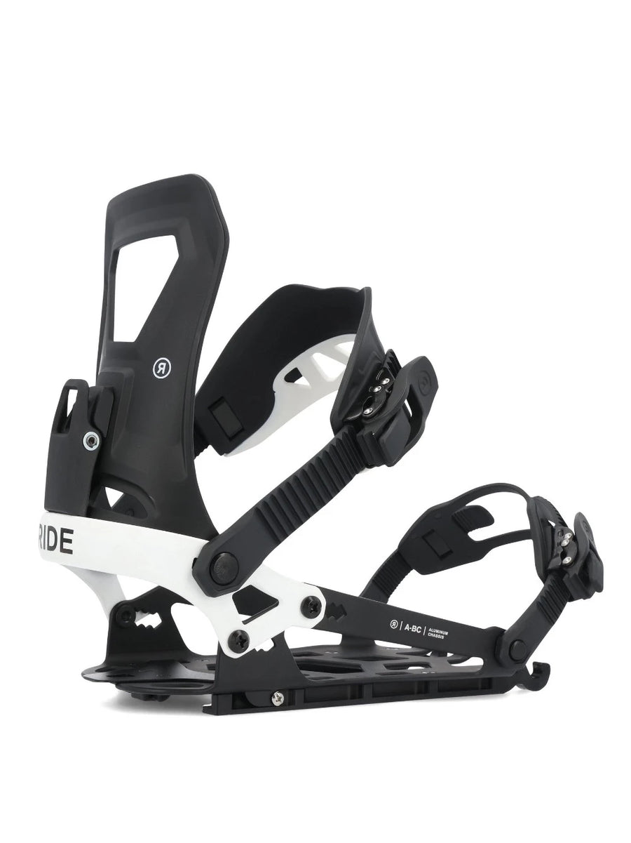 Ride A-Bc Snowboard Binding in Black 2024