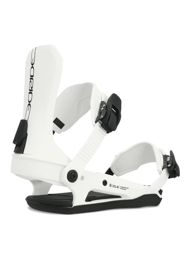 Ride CL-6 Womens Snowboard Binding in White 2024 - M I L O S P O R T