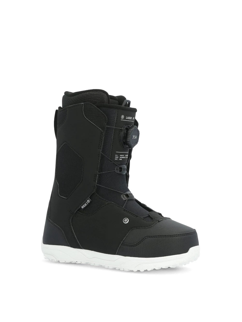 Ride Lasso Jr Kids Snowboard Boot Black 2024 - M I L O S P O R T