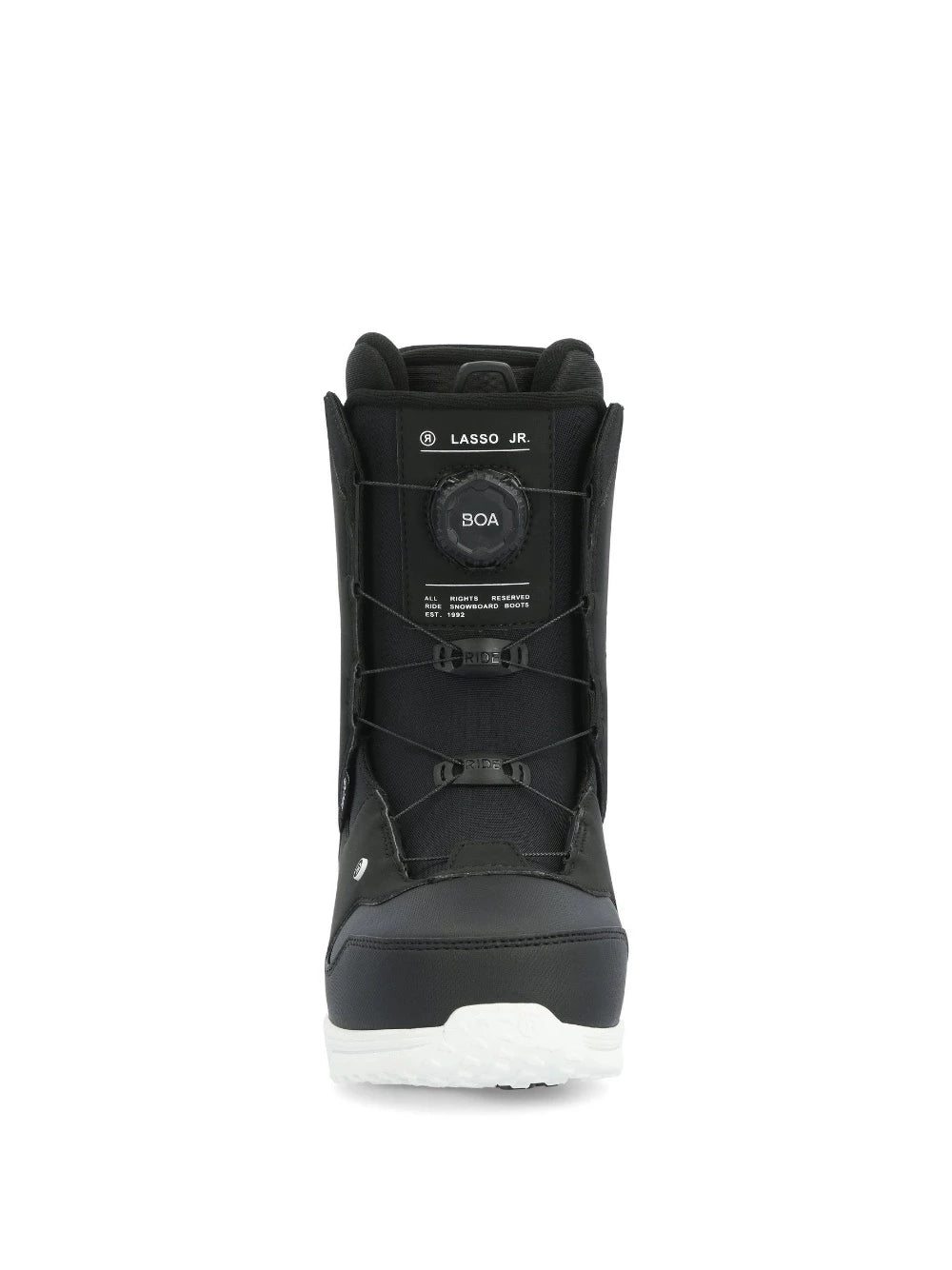 Ride Lasso Jr Kids Snowboard Boot Black 2024 - M I L O S P O R T