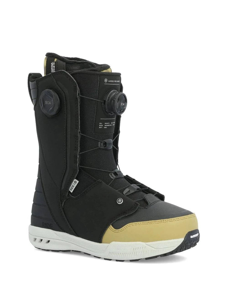 Ride Lasso Pro Wide Snowboard Boot in Black 2024