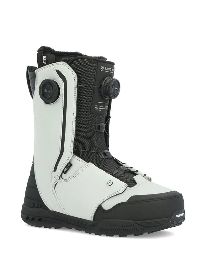 Ride Lasso Pro Snowboard Boot in Grey 2024 - M I L O S P O R T