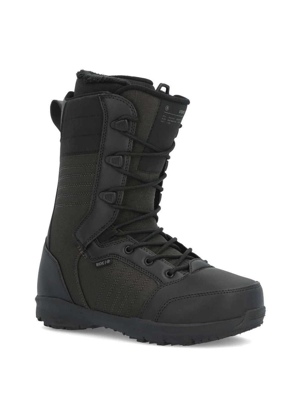 Ride Stock Snowboard Boot in Black 2024 - M I L O S P O R T