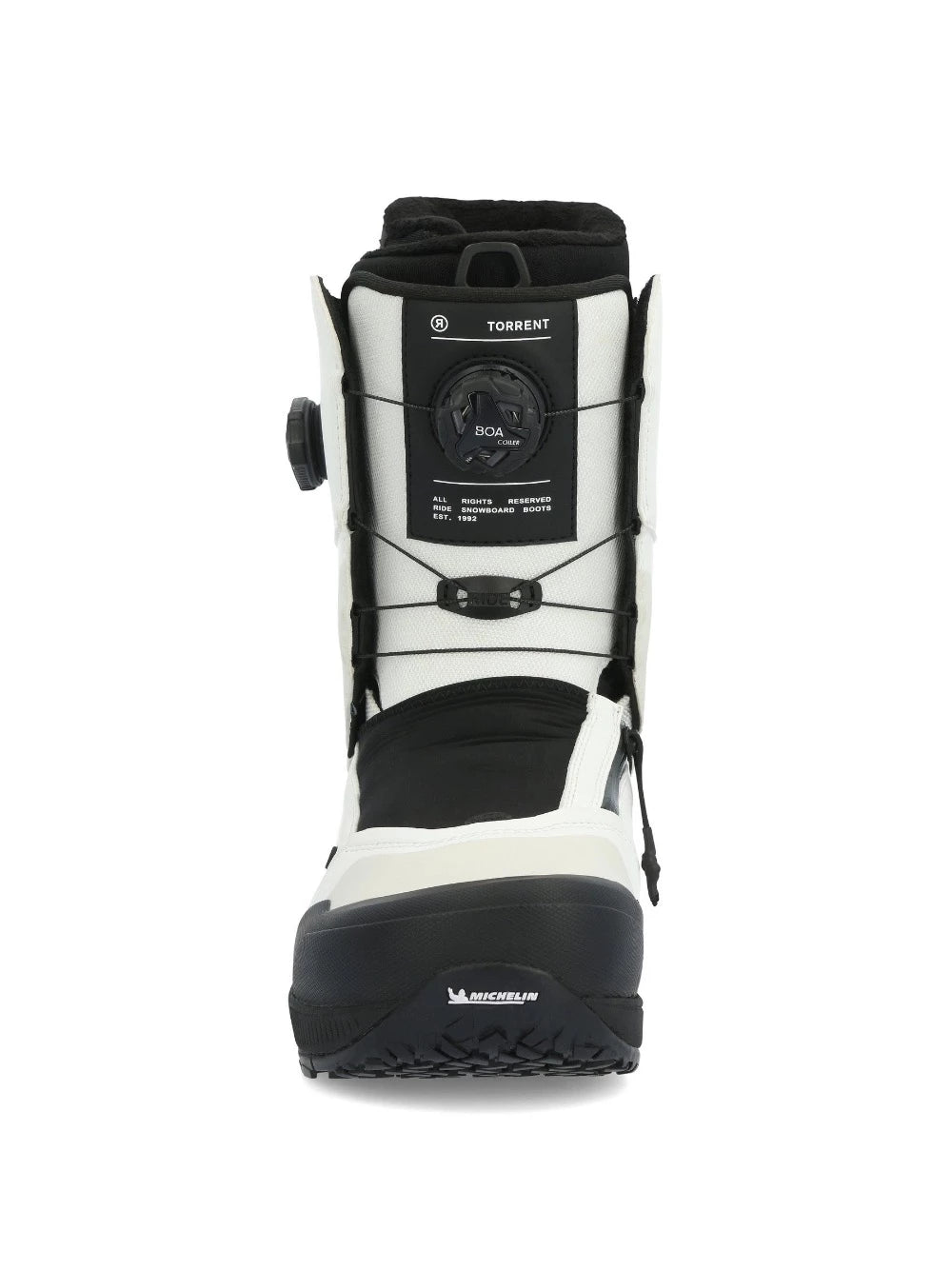 Ride Torrent Snowboard Boot in White 2024 - M I L O S P O R T