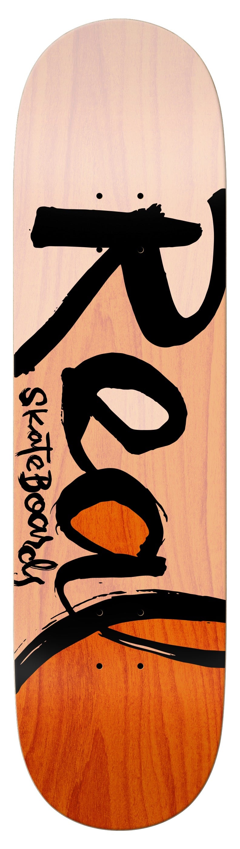 Real Team Script Color Block Skate Deck - M I L O S P O R T