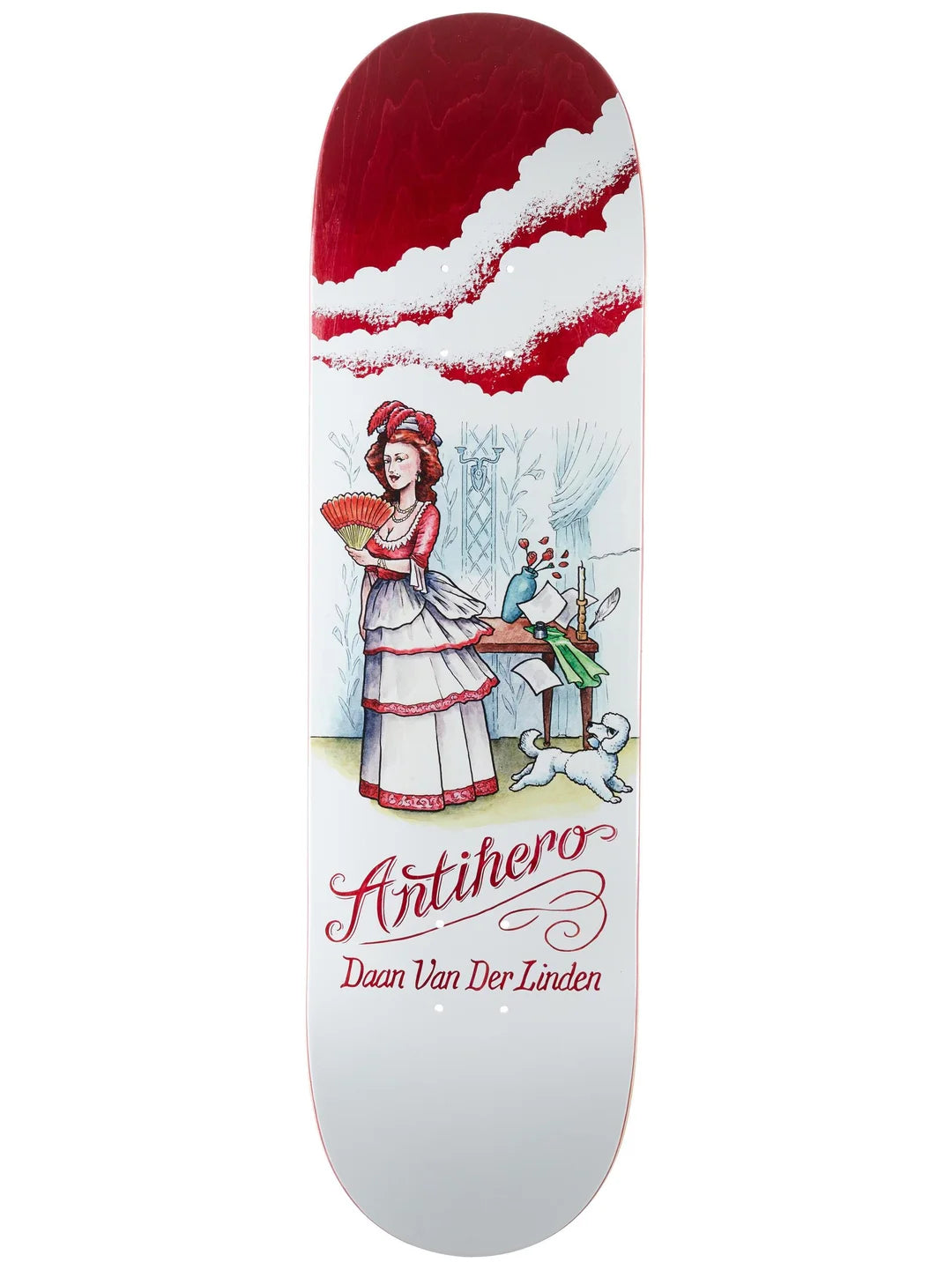Antihero Daan Flatulent Beauties Skateboard Deck in 8.5