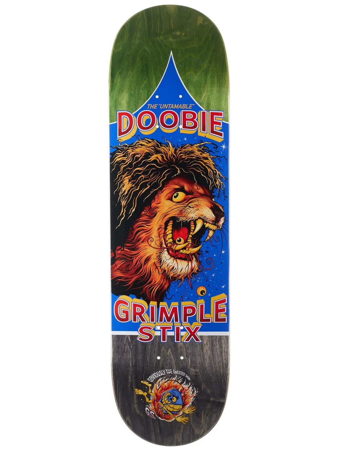 Antihero Grimple Stix Doobie Obvious Greats Skateboard Deck in 8.5"