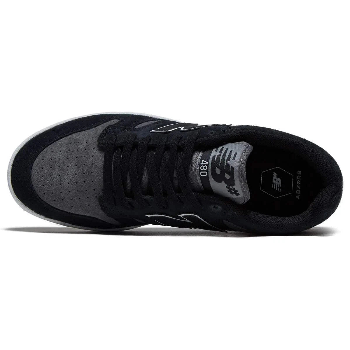 New Balance Numeric 480 Skate Shoe in Black and Grey