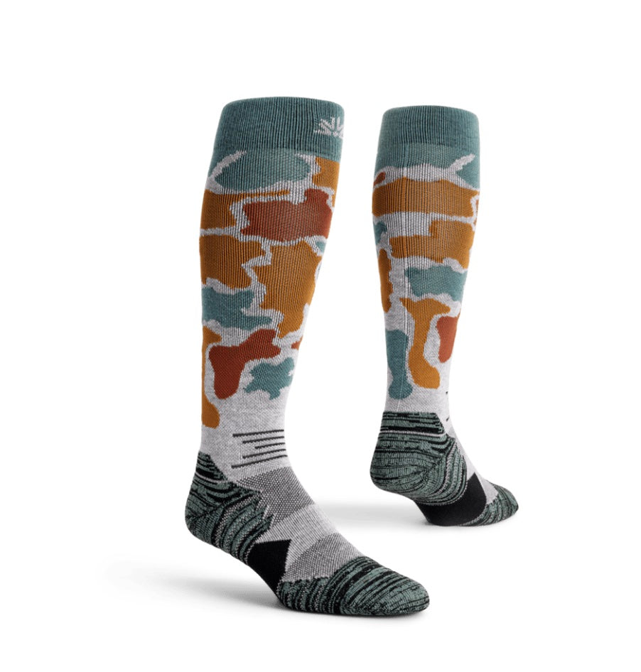 Autumn Service Duck Camo Snow Socks 2026 - M I L O S P O R T