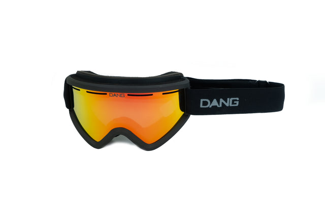 Dang Shades OG Snow Goggle with tinted lenses and adjustable strap for winter sports and snowboarding.