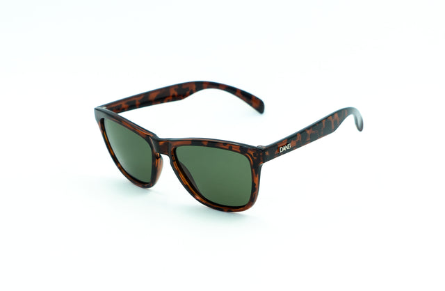 Dang Shades Premium OG sunglasses with black frames and dark lenses, stylish accessories for sun protection and fashion.