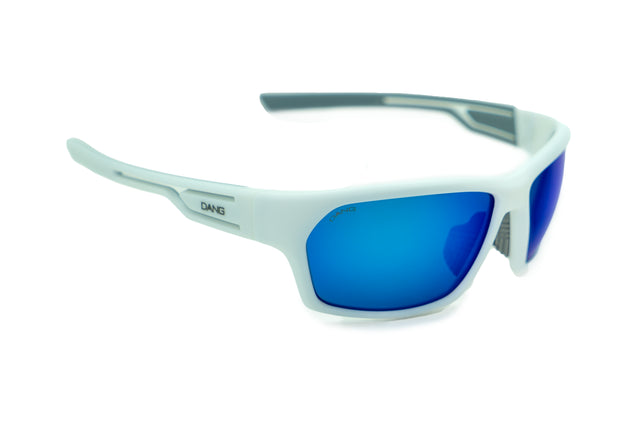 Dang Shades AWD polarized sunglasses with black frames and dark lenses, showcasing stylish accessory eyewear for outdoor wear.