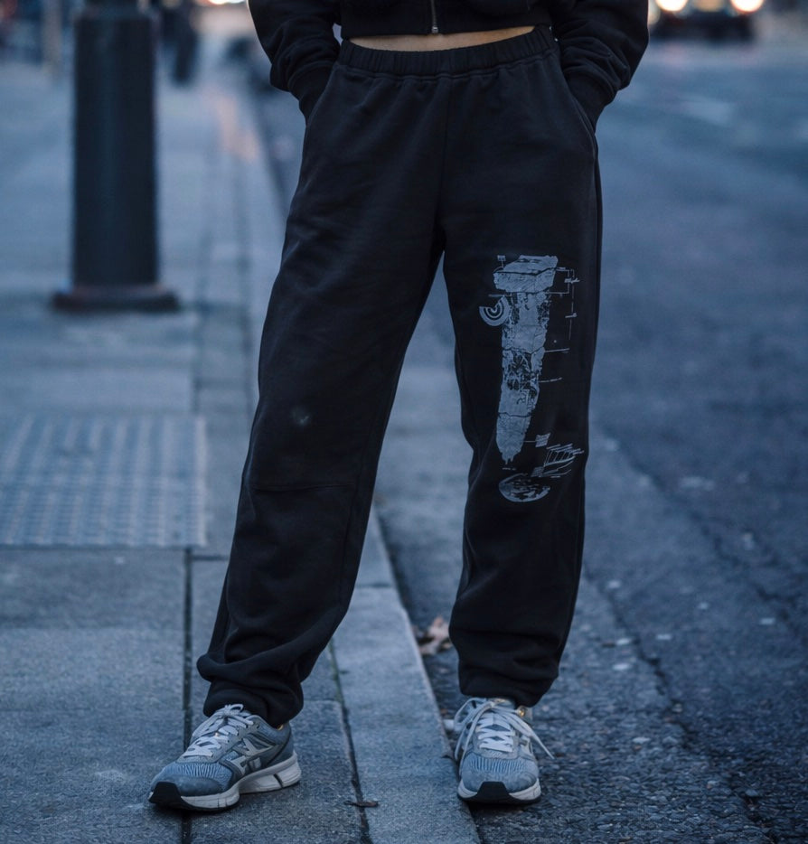 Milosport Shop Core Cuffless Relax Fit Sweatpants