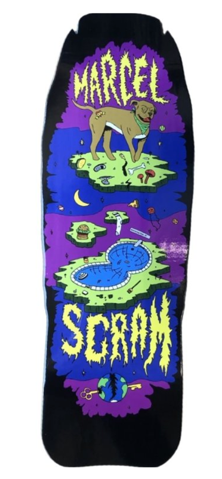 Scram Gnarcel Gone Cemental W/ Horns 10.5" - M I L O S P O R T