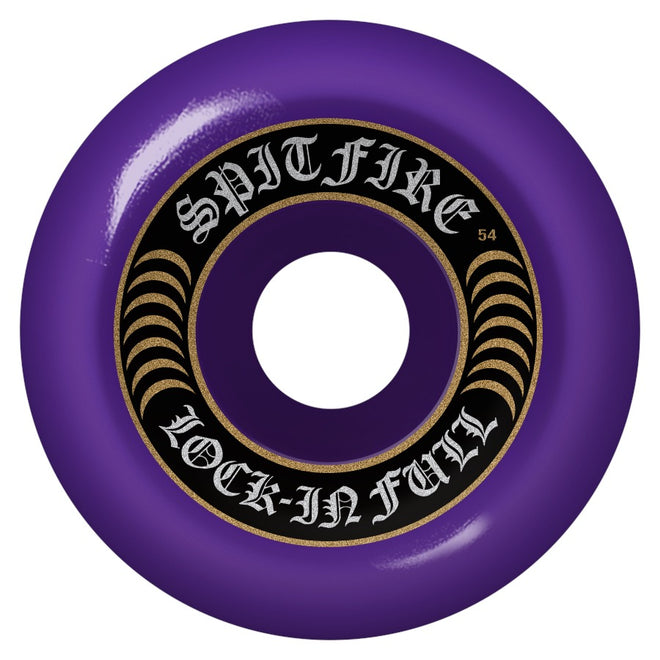 Spitfire Formula Four Lock In Full in Purple Skate Wheels - M I L O S P O R T