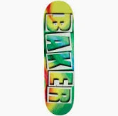 Baker Riley Hawk Watercolor Skateboard Deck