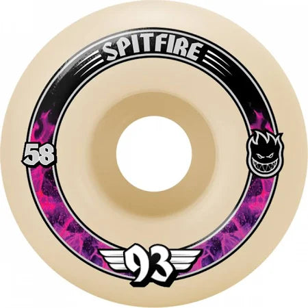 Spitfire Formula Four Natural Radial Soft Slides Skate Wheel 93a - M I L O S P O R T