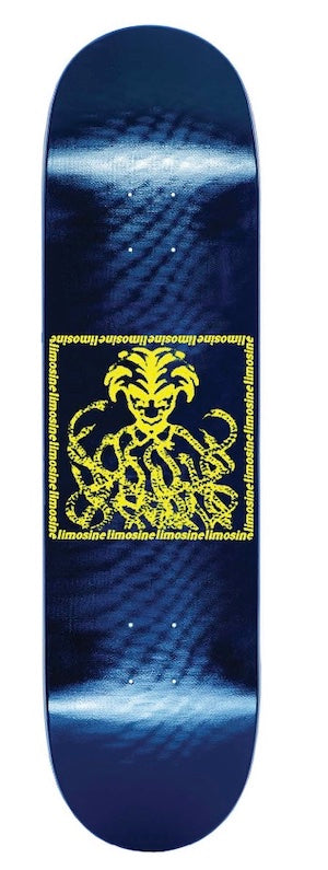 Limosine Snake Pit Slick Blue Skateboard Deck - M I L O S P O R T