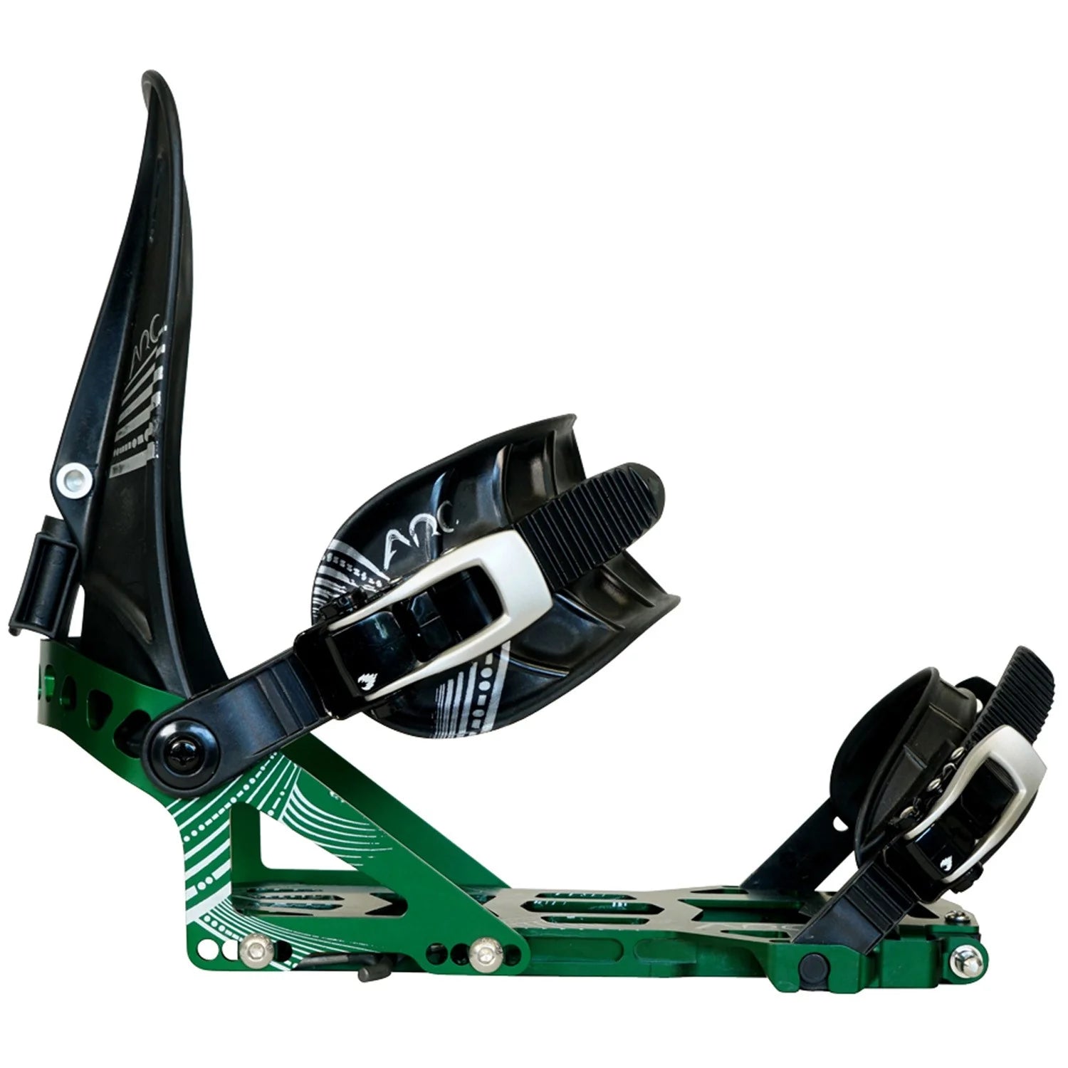 Spark R&D Arc ST Splitboard Bindings in Green