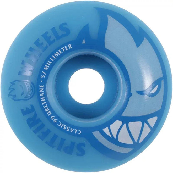 Spitfire Neon Blue Bighead Skate Wheel 99a - M I L O S P O R T
