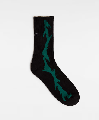Vans Skate Crew Thorn Sock in Green