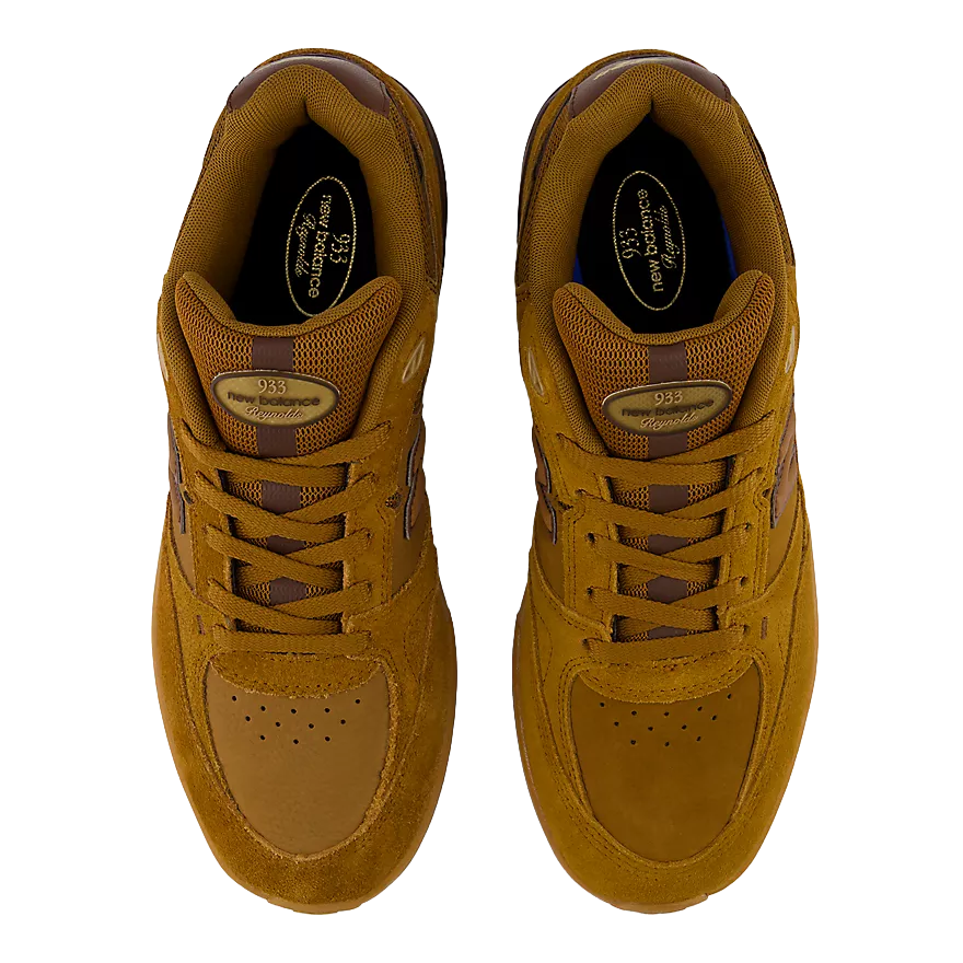 New Balance Numeric Andrew Reynolds 933 Skate Shoes - Wheat and Gum