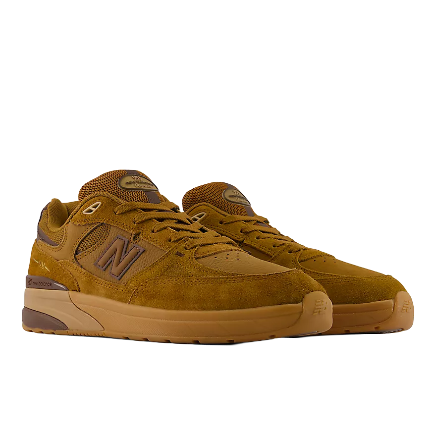 New Balance Numeric Andrew Reynolds 933 Skate Shoes - Wheat and Gum