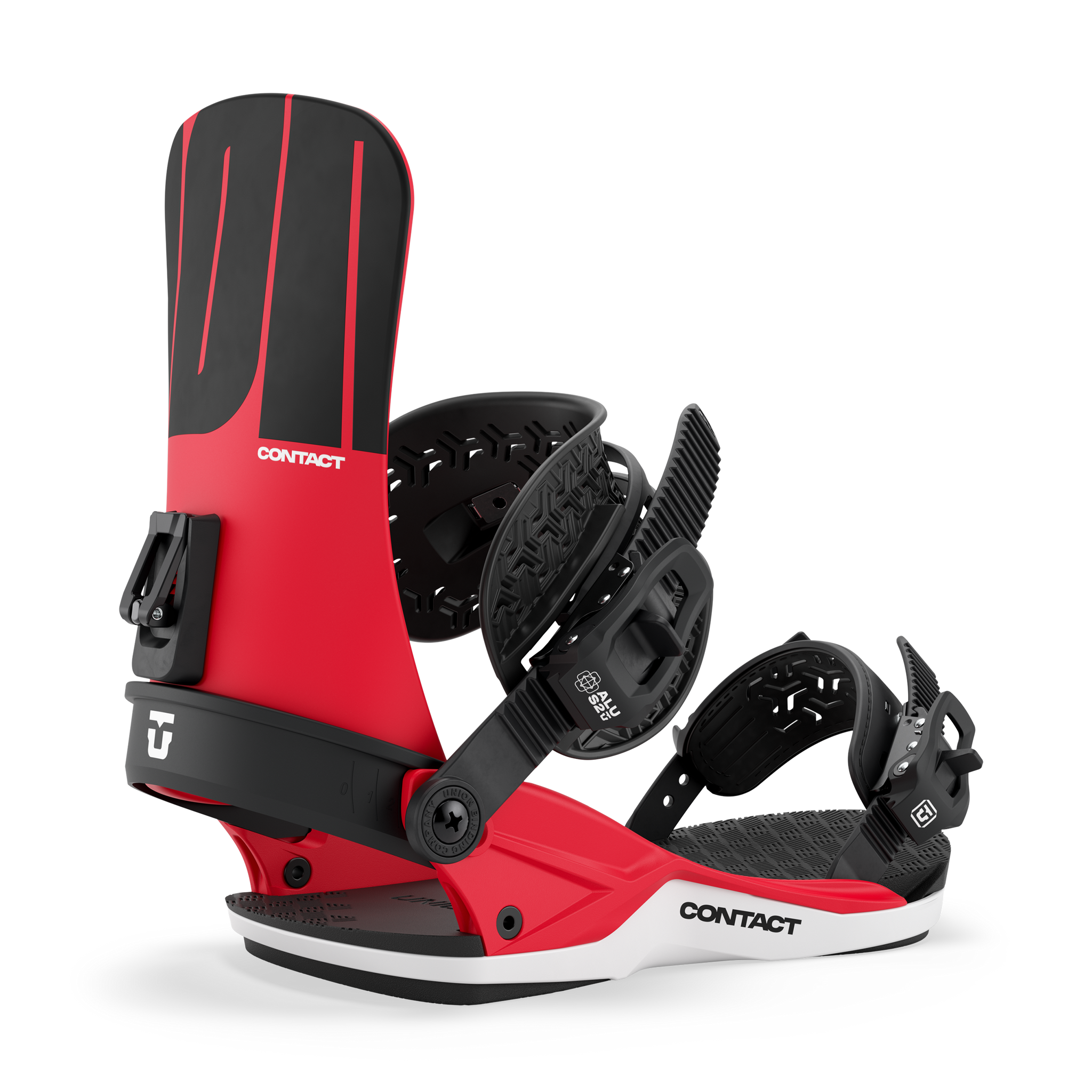 Union Contact Snowboard Binding Red 2027 M