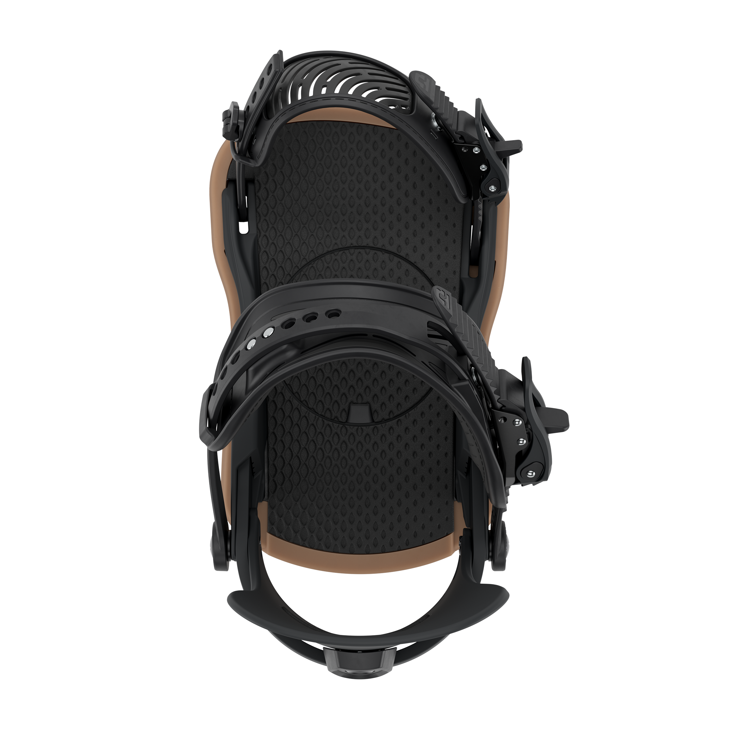 Union Legacy Women's Snowboard Binding in black, featuring adjustable straps and high-quality construction for snowboarding.