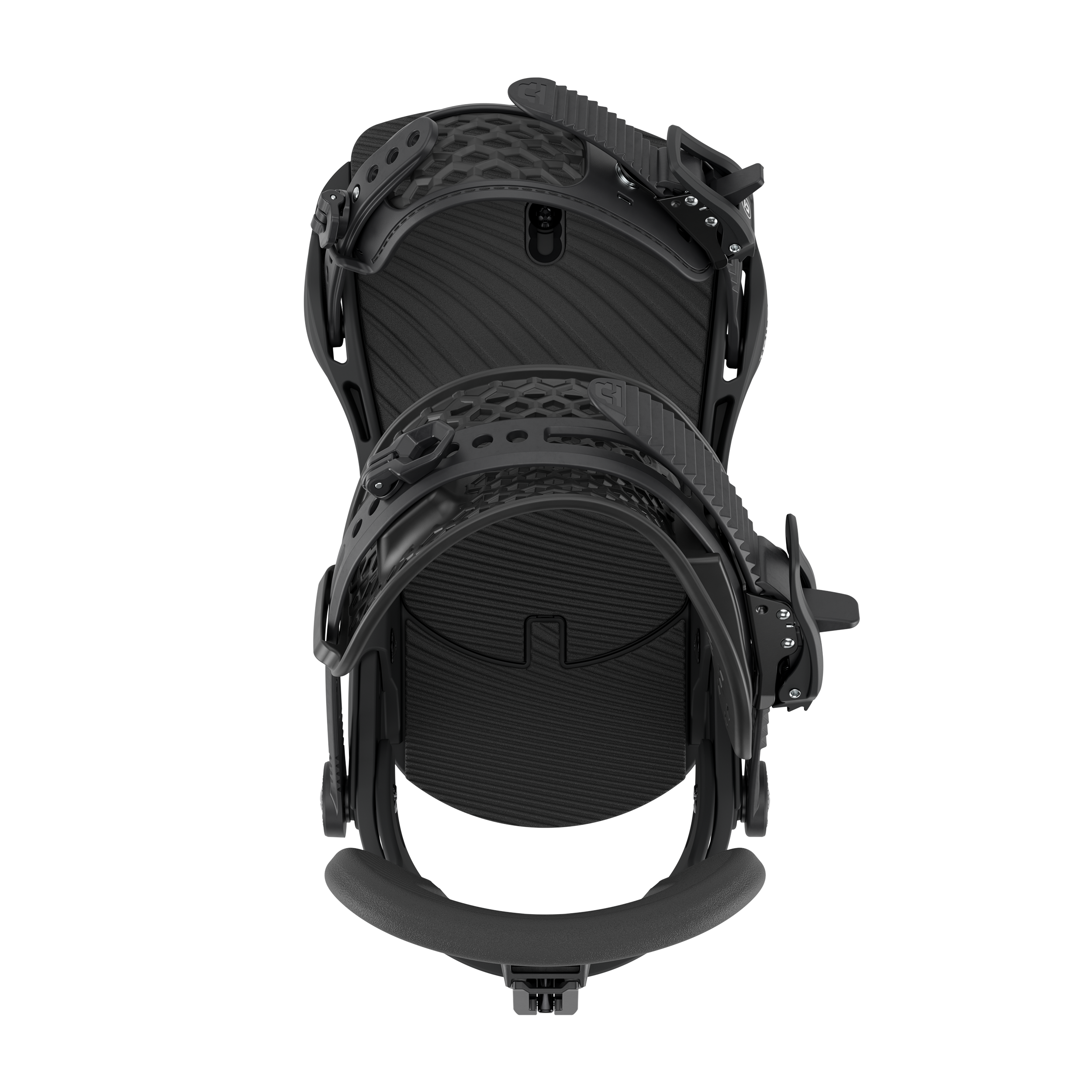 Union Trilogy Classic women's snowboard binding in black, designed for snowboarding performance and comfort.