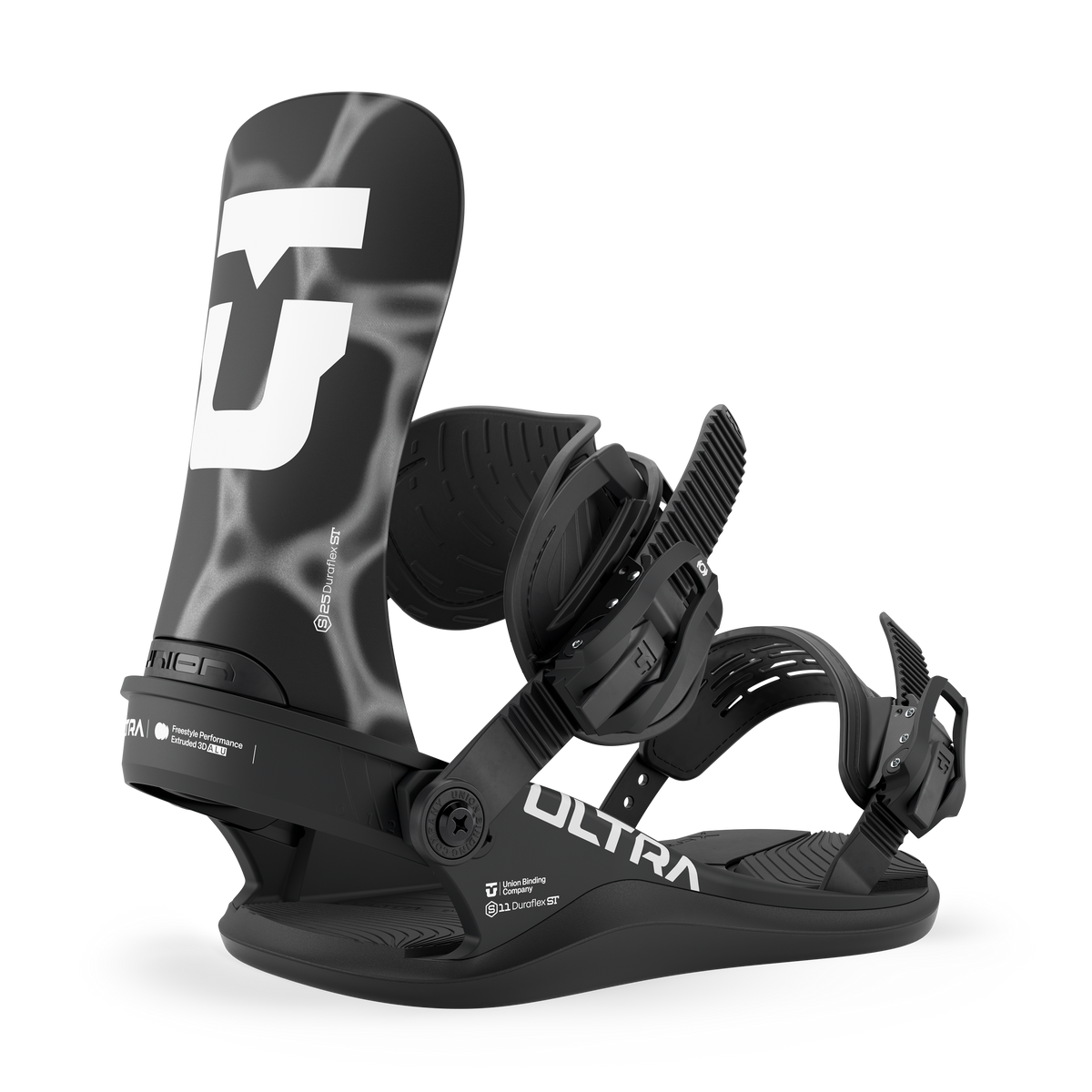 スノーボード 23-24 UNION ULTRA BLACK M Union Ultra Snowboard Bindings 2027 | Freestyle & Park Performance