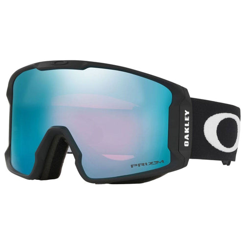 Oakley Line Miner L Snow Goggle with a Matte Black Frame and a Prizm Sapphire Iridium Lens 2023 - M I L O S P O R T