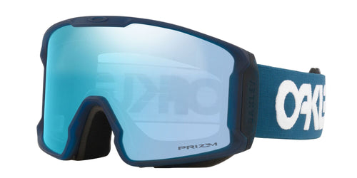 Oakley Line Miner L Snow Goggle with a Posiedon Frame and a Prizm Sapphire Lens 2023 - M I L O S P O R T